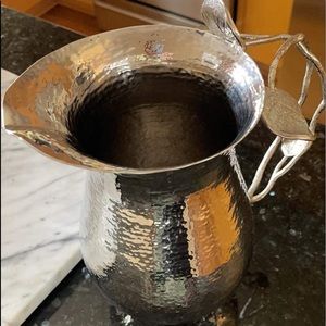 Michael Aram Botanical Leaf Water Pitcher (New without tags)